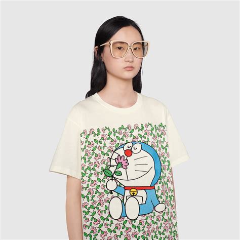 anime gucci shirt|gucci doraemon x.